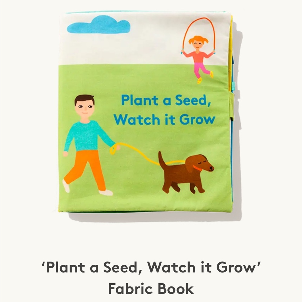 Lovevery ‘Plant a Seed, Watch it Grow’ Fabric Book